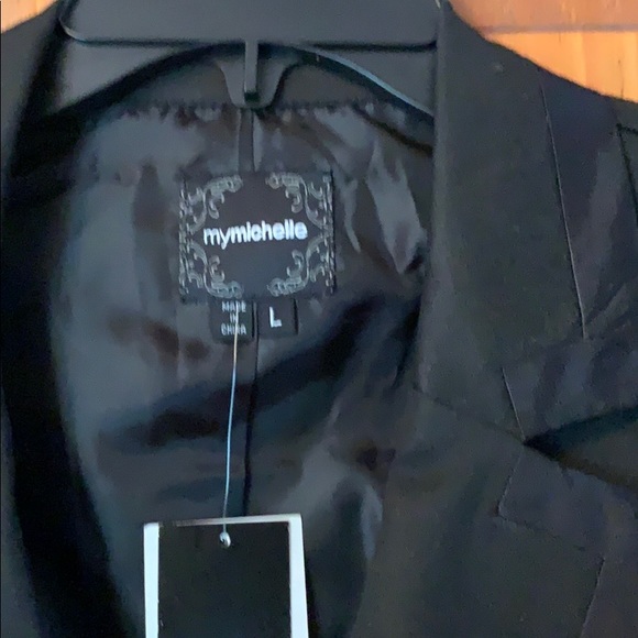 My Michelle Black Jacket Size L - Picture 2 of 5